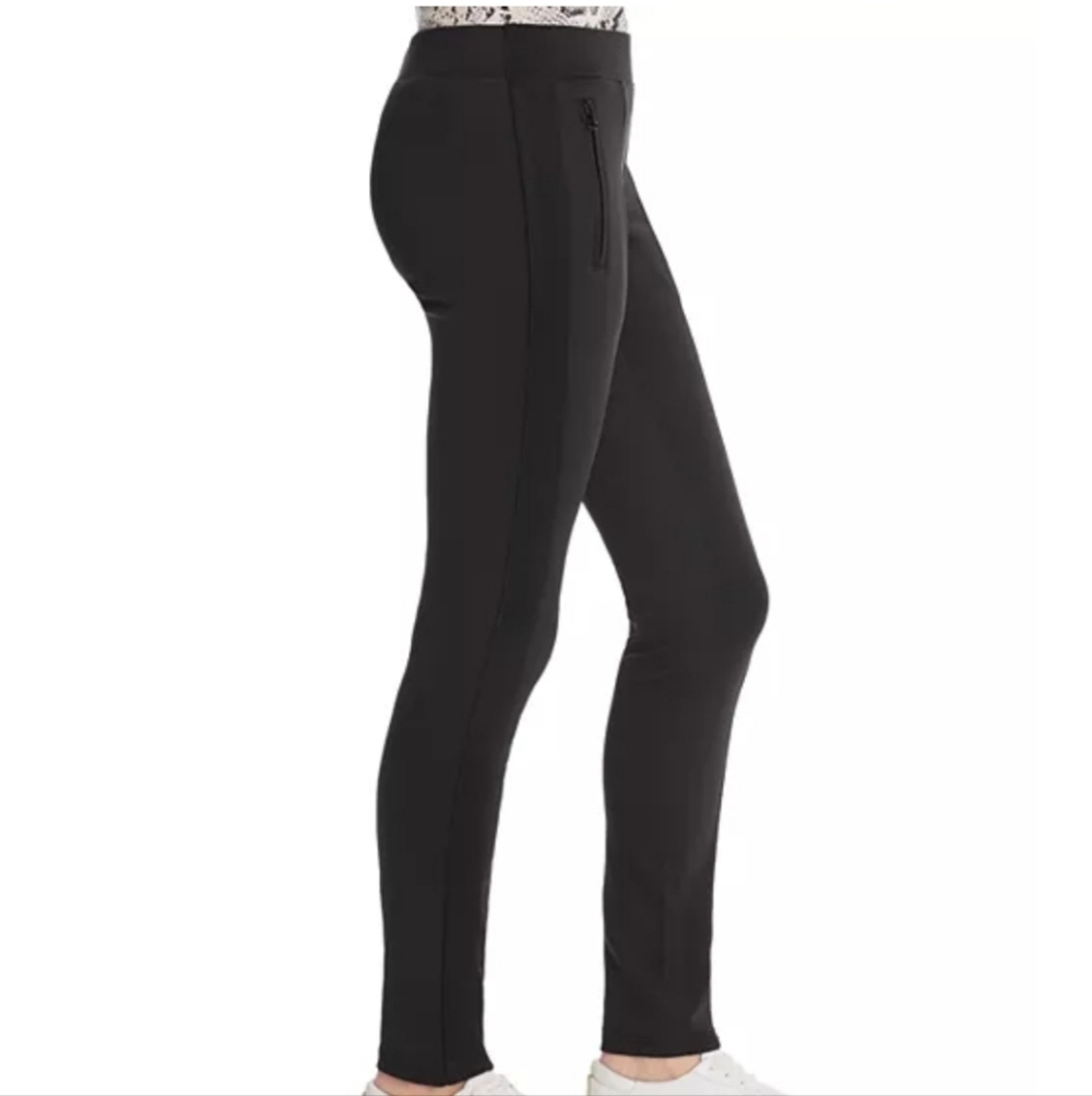 PAM & GELA Zip-Hem Cigarette PantsBlack Zippered Leggings size P or small